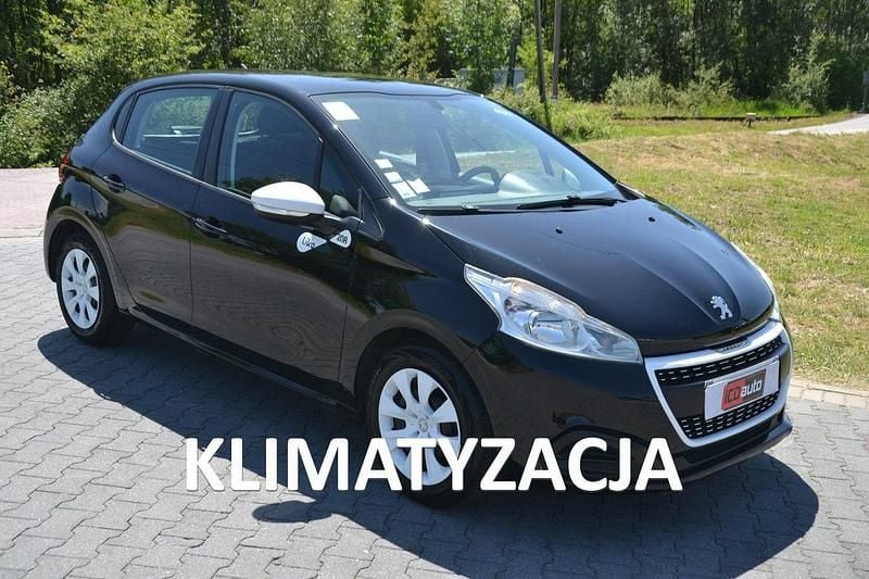 Czarny Używany 2015 Peugeot 208 Hatchback | 17 200 zł (Dobra cena) - Obraz 1/4