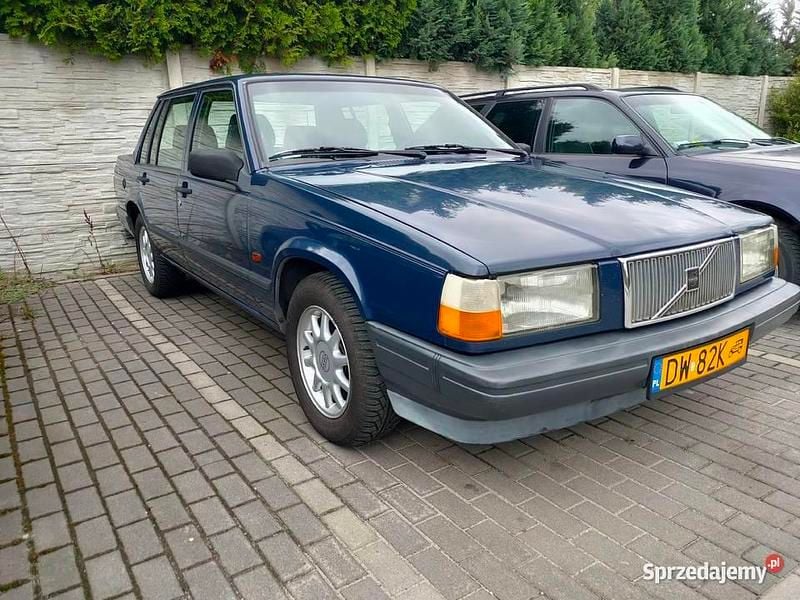 Niebieski Używany 1992 Volvo 740 Sedan/Limuzyna | 16 900 zł - Obraz 1/4