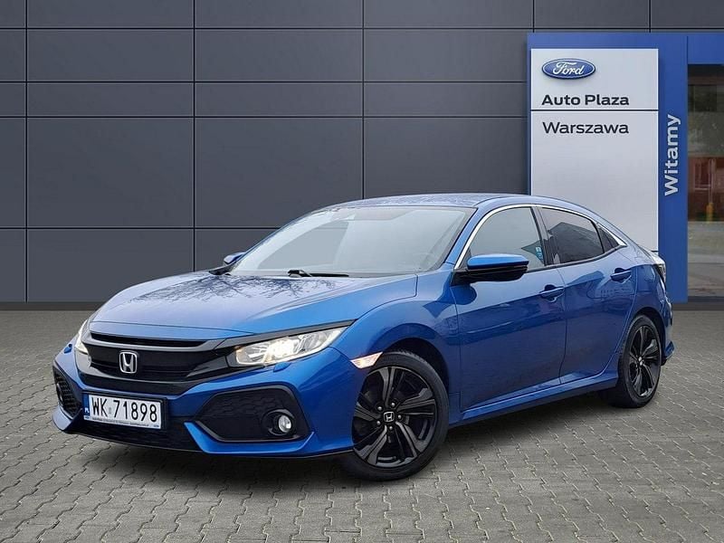 Niebieski Używany 2019 Honda Civic Comfort Hatchback | 59 900 zł (Super Cena) - Obraz 1/4