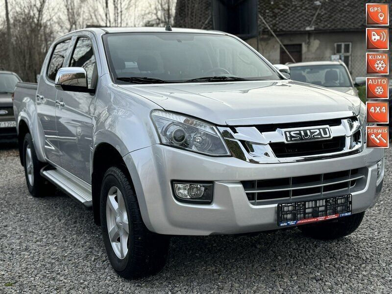 Srebrny Używany 2017 Isuzu D-Max Pickup | 87 900 zł - Obraz 1/4