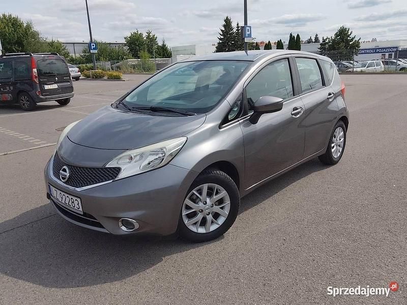 Szary Używany 2014 Nissan Note Minivan | 24 600 zł (Uczciwa cena) - Obraz 1/4