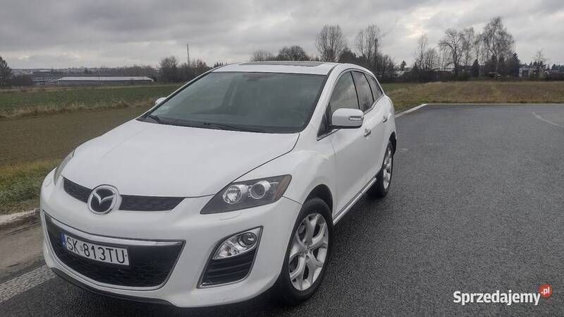 Biały Używany 2009 Mazda CX-7 SUV | 26 000 zł (Uczciwa cena) - Obraz 1/4