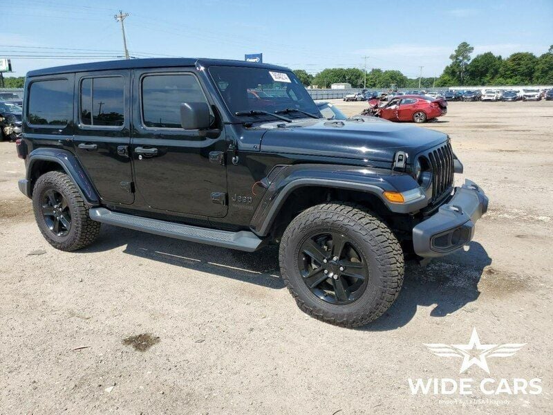 Czarny (metalik) Używany 2020 Jeep Wrangler SUV | 74 200 zł - Obraz 1/4