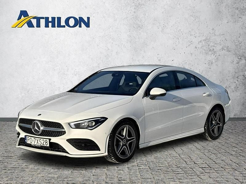 Biały Używany 2022 Mercedes CLA200 Sedan/Limuzyna | 145 800 zł (Drogi) - Obraz 1/4