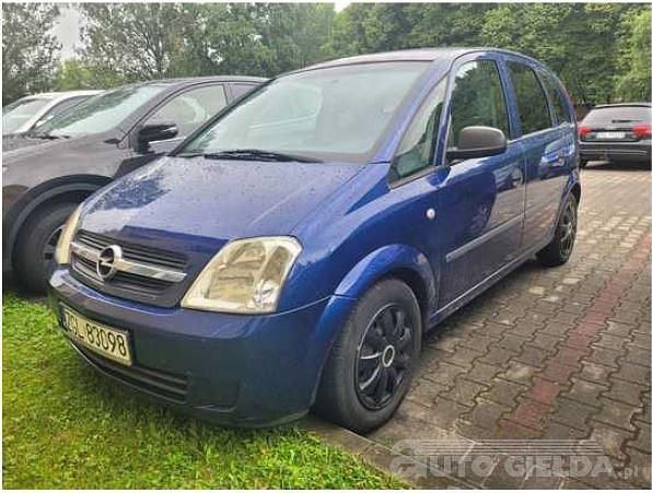 Niebieski Używany 2004 Opel Meriva Minivan | 6200 zł (Dość drogi) - Obraz 1/4