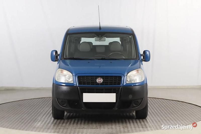 Niebieski Używany 2007 Fiat Doblò Minivan | 15 999 zł (Uczciwa cena) - Obraz 1/4