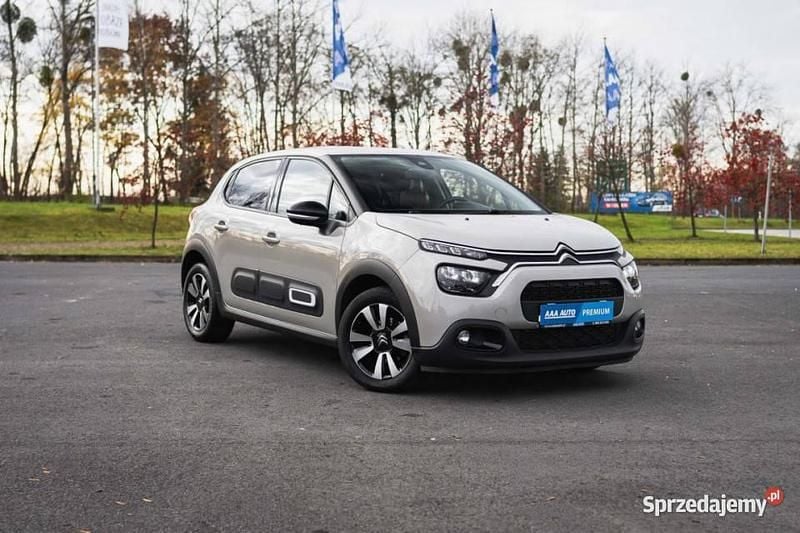 Beżowy Używany 2024 Citroën C3 PureTech Hatchback | 49 999 zł (Uczciwa cena) - Obraz 1/4