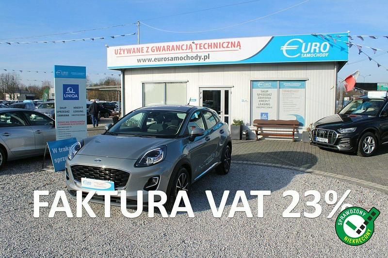 Szary Używany 2022 Ford Puma Titanium SUV | 65 900 zł (Uczciwa cena) - Obraz 1/4