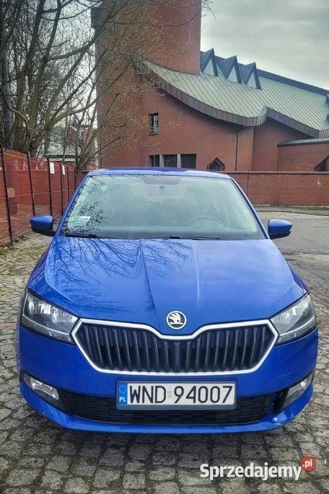 Używany Skoda Fabia Ambition 75 KM (55 kW) 2018 Niebieski Hatchback