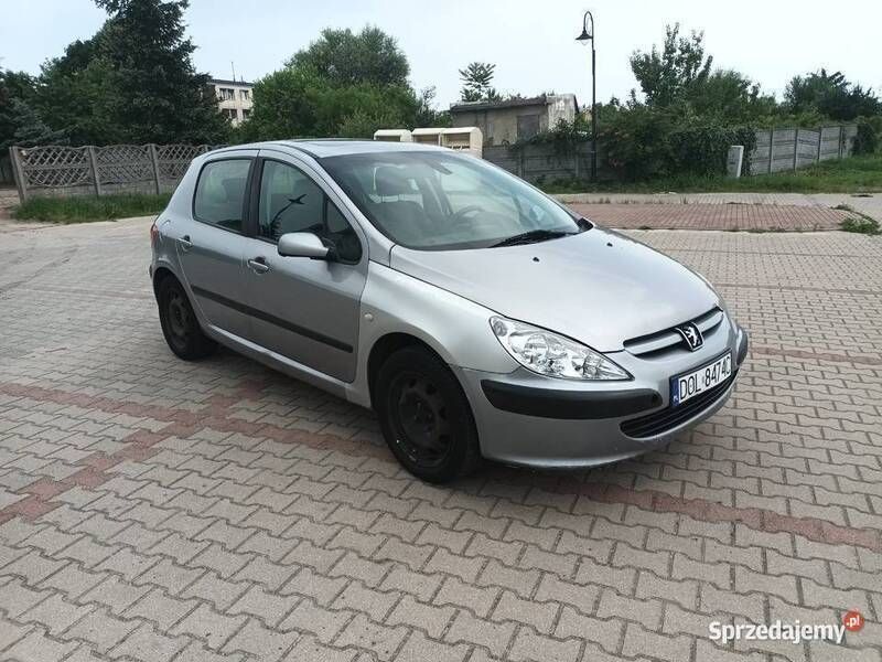 Srebrny Używany 2002 Peugeot 307 Hatchback | 3000 zł (Uczciwa cena) - Obraz 1/4