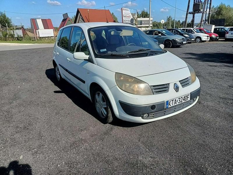 Biały Używany 2005 Renault Scénic II Minivan | 2700 zł (Uczciwa cena) - Obraz 1/4