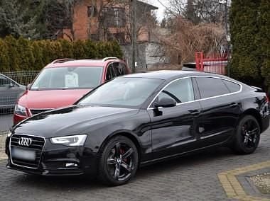 Używany Audi A5 Sportback 170 KM (125 kW) 2014 Czarny Hatchback