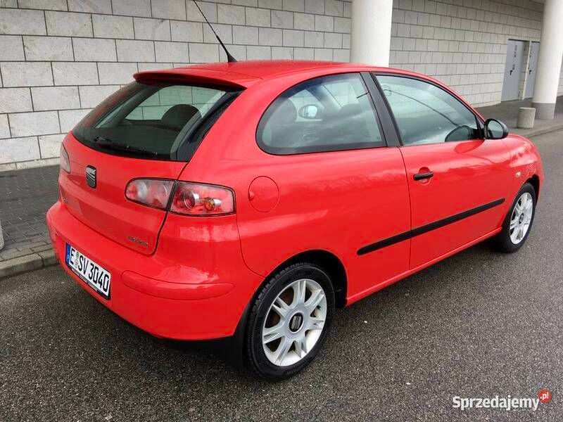 Czerwony Używany 2004 Seat Ibiza Hatchback | 3999 zł (Uczciwa cena) - Obraz 1/4