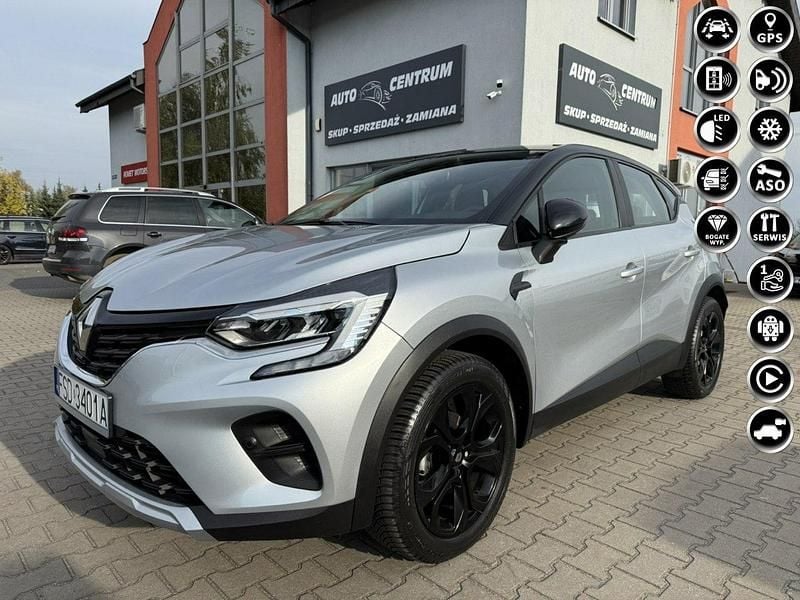 Srebrny (metalik) Używany 2021 Renault Captur SUV | 64 900 zł (Uczciwa cena) - Obraz 1/4