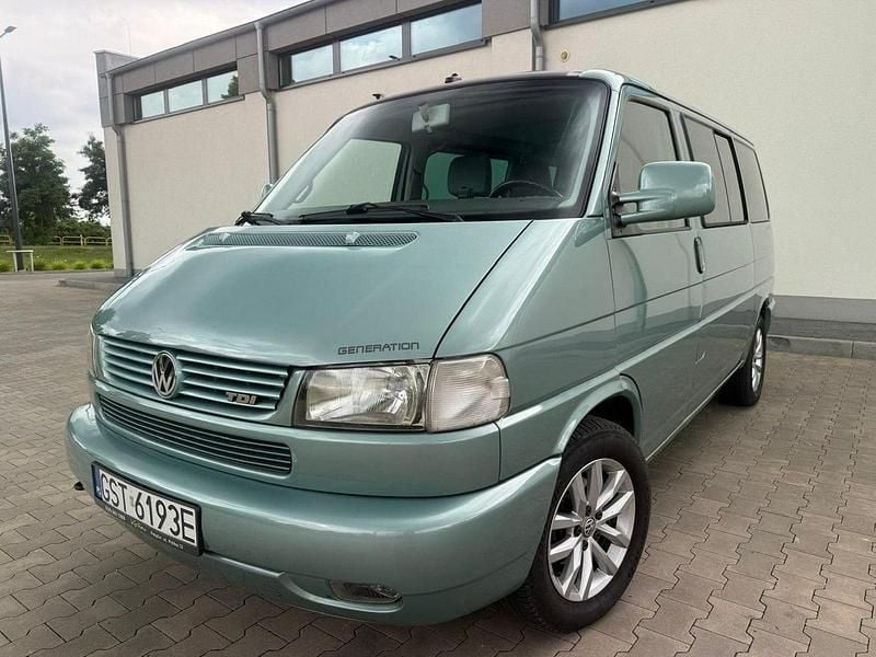 Używany VW Multivan 102 KM (75 kW) 2001 Seledynowy Van