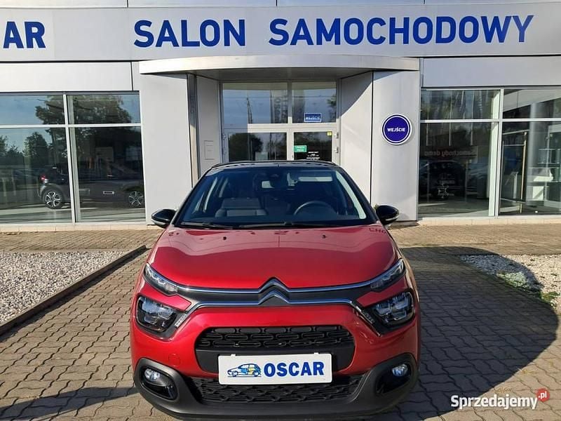 Czerwony (metalik) Używany 2021 Citroën C3 Hatchback | 46 700 zł (Uczciwa cena) - Obraz 1/4