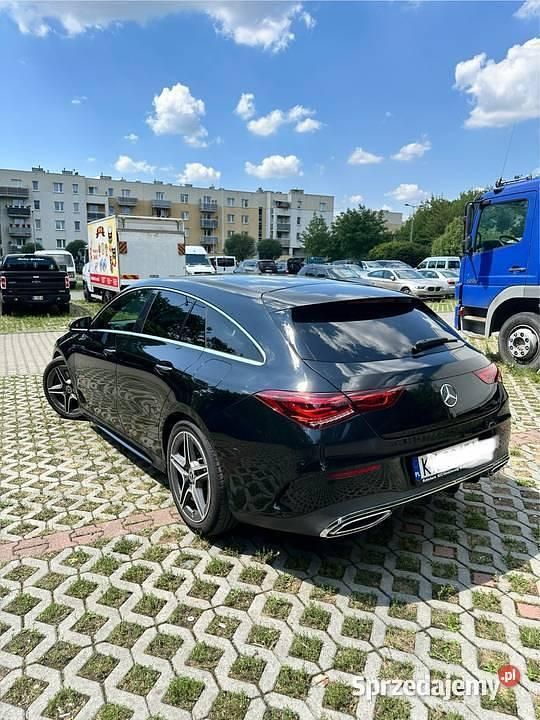 Czarny Używany 2021 Mercedes CLA220 Sedan/Limuzyna | 90 000 zł - Obraz 1/4