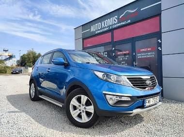 Niebieski Używany 2010 Kia Sportage SUV | 39 990 zł (Uczciwa cena) - Obraz 1/4