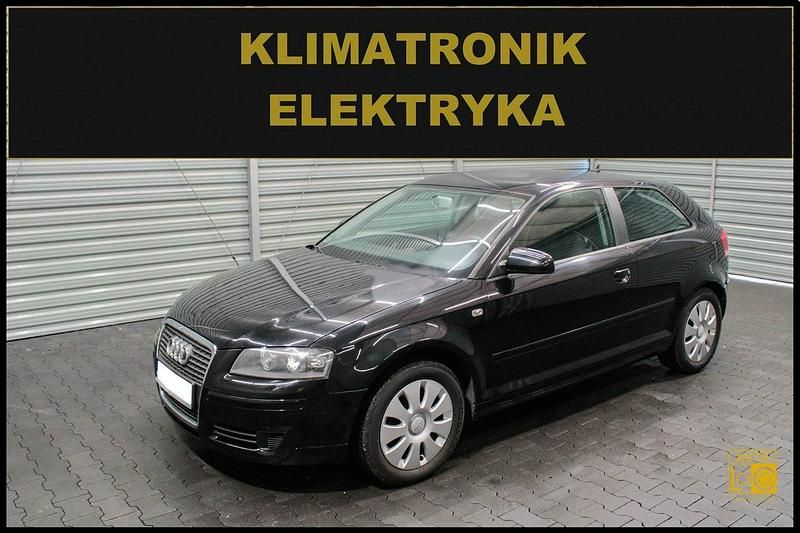 Czarny (metalik) Używany 2006 Audi A3 Hatchback | 19 555 zł - Obraz 1/1