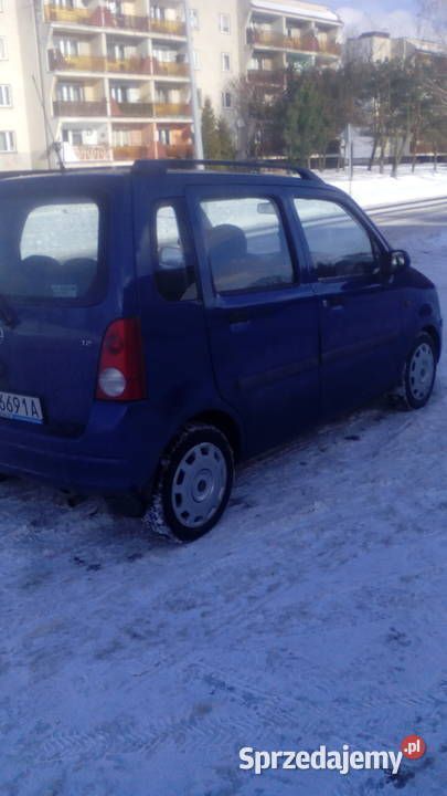 Granatowy Używany 2002 Opel Agila | 3200 zł (Uczciwa cena) - Obraz 1/4
