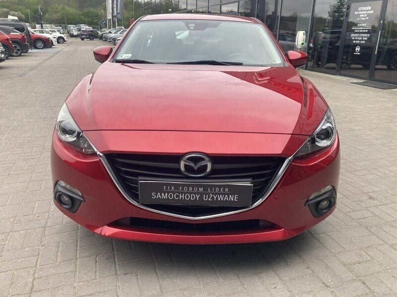 Używany Mazda 3 165 KM (121 kW) 2015 Bordowy (metalik) Hatchback