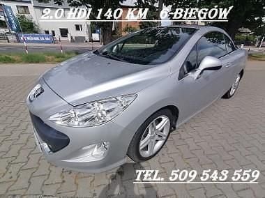Srebrny Używany 2011 Peugeot 308 CC Kabriolet | 21 999 zł - Obraz 1/4
