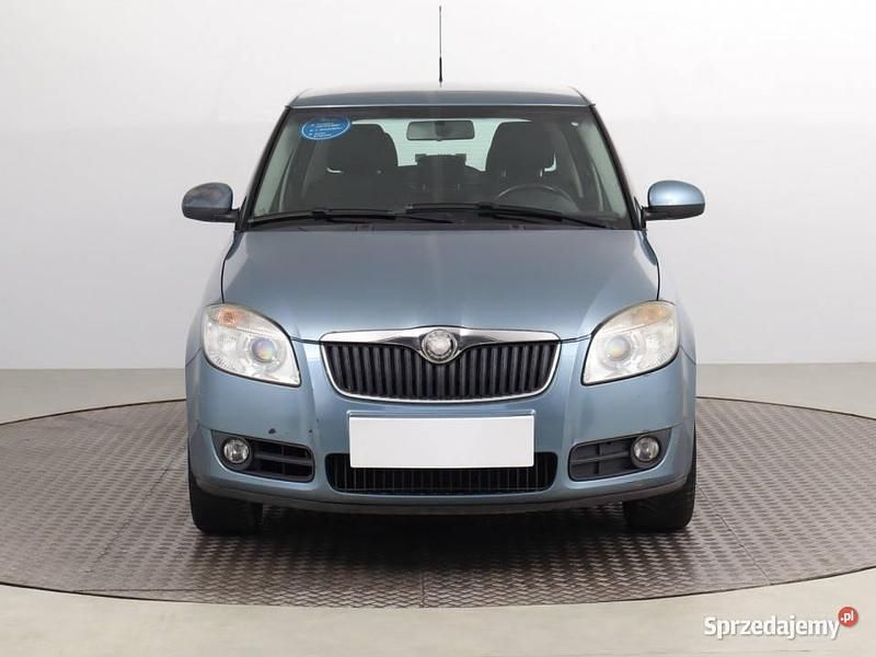 Niebieski Używany 2008 Skoda Fabia Hatchback | 16 999 zł (Dość drogi) - Obraz 1/4