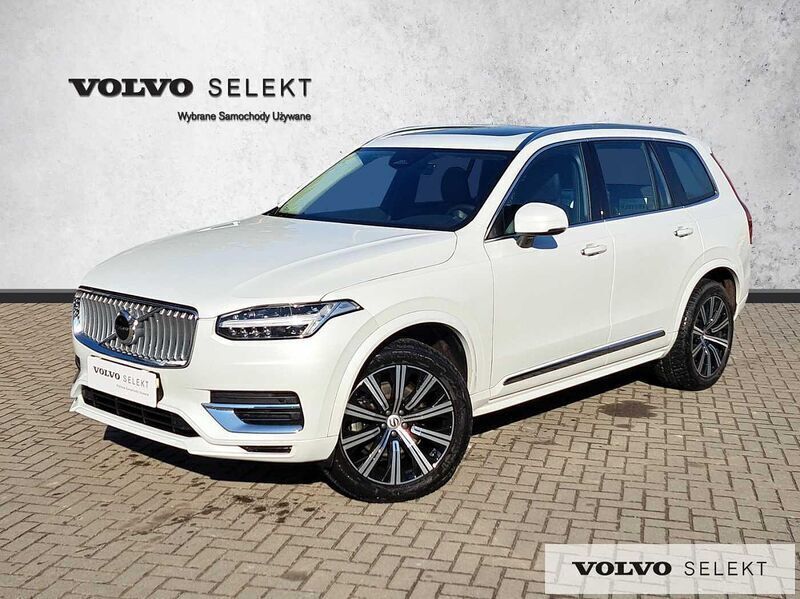Biały Używany 2023 Volvo XC90 SUV | 219 900 zł (Uczciwa cena) - Obraz 1/3