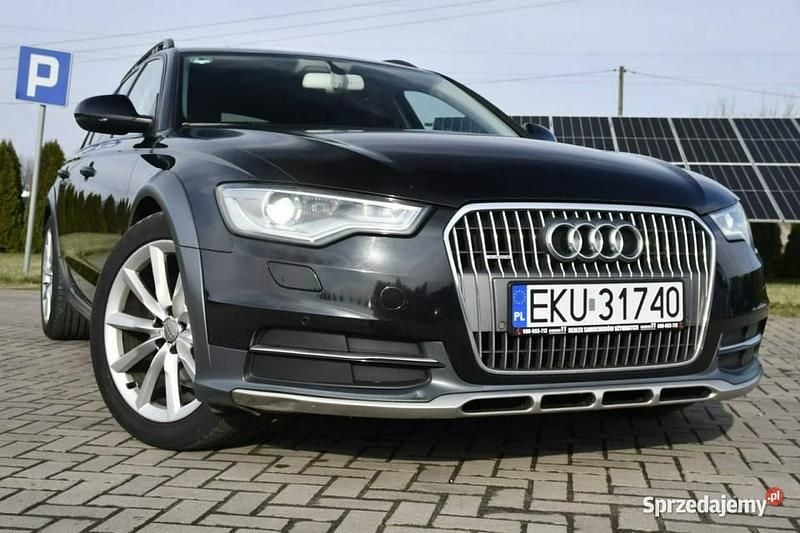 Czarny Używany 2012 Audi A6 Allroad Kombi | 69 900 zł - Obraz 1/4