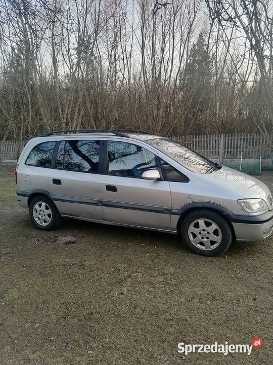 Używany Opel Zafira 2001 Srebrny Minivan