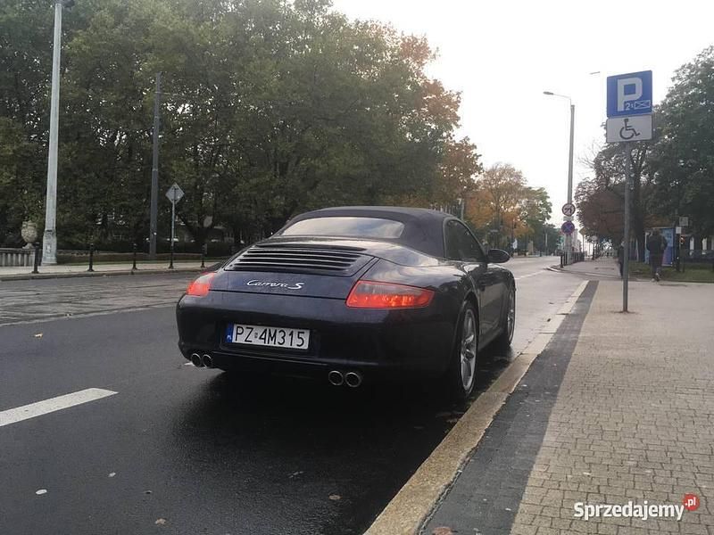 Używany Porsche 911 Carrera S Cabriolet 2008 Granatowy Kabriolet