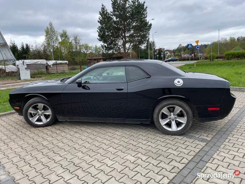 Czarny Używany 2014 Dodge Challenger Coupe | 56 900 zł - Obraz 1/4