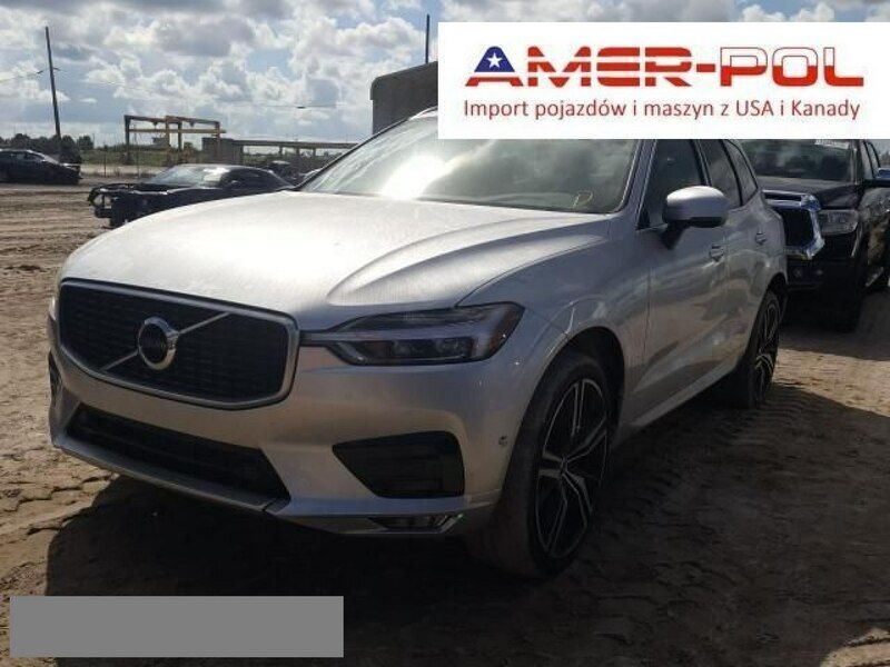 Srebrny (metalik) Używany 2019 Volvo XC60 R-Design SUV | 98 000 zł - Obraz 1/4