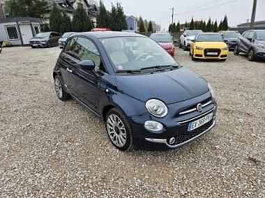 Niebieski Używany 2018 Fiat 500 | 36 900 zł (Uczciwa cena) - Obraz 1/4
