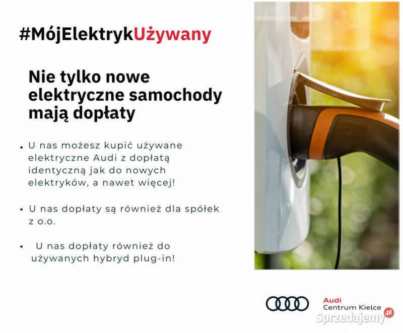 Biały Używany 2021 Audi A3 e-tron S-Line Hatchback | 124 980 zł - Obraz 1/4