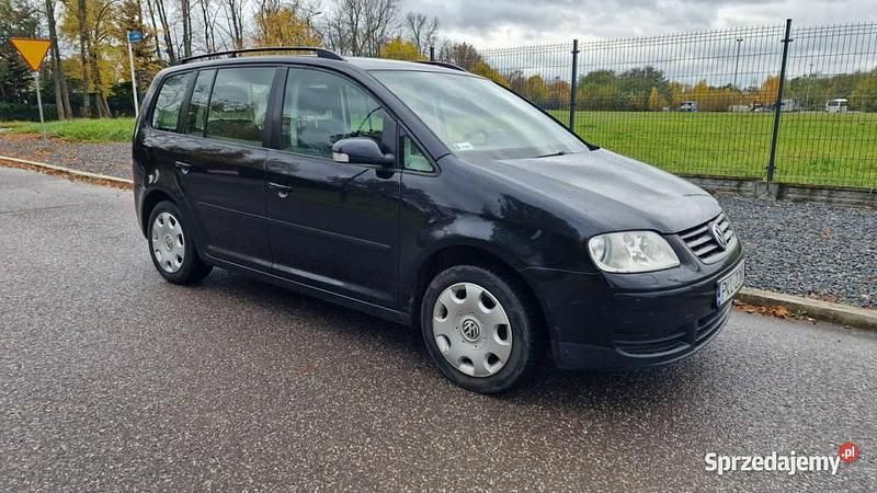 Używany VW Touran 105 KM (77 kW) 2004 Czarny Minivan