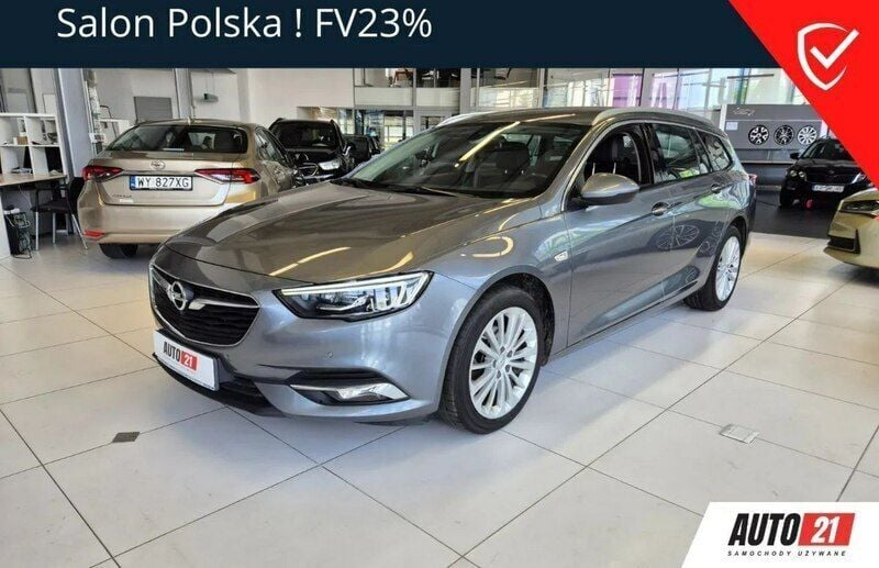 Szary Używany 2019 Opel Insignia Kombi | 60 900 zł (Uczciwa cena) - Obraz 1/4