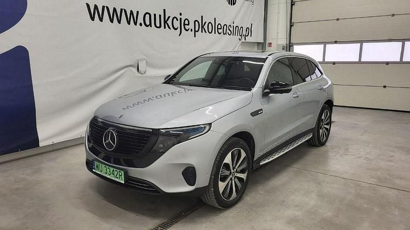 Srebrny Używany 2019 Mercedes EQC400 Edition 1 SUV | 120 000 zł - Obraz 1/4
