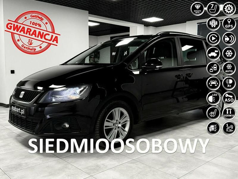 Czarny Używany 2013 Seat Alhambra Minivan | 62 000 zł - Obraz 1/4