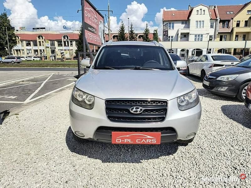 Srebrny Używany 2008 Hyundai Santa Fe SUV | 21 900 zł - Obraz 1/4