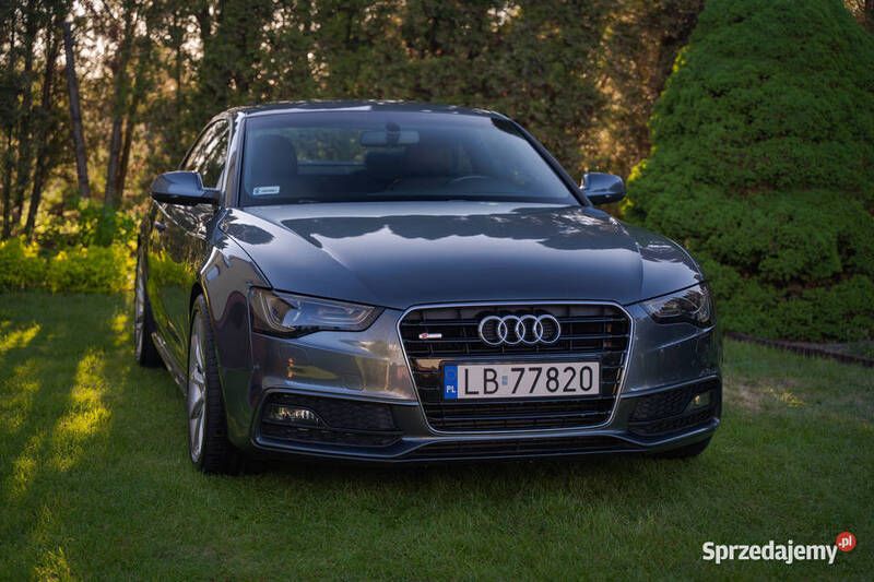 Szary Używany 2012 Audi A5 S-Line Coupe | 65 900 zł (Drogi) - Obraz 1/4