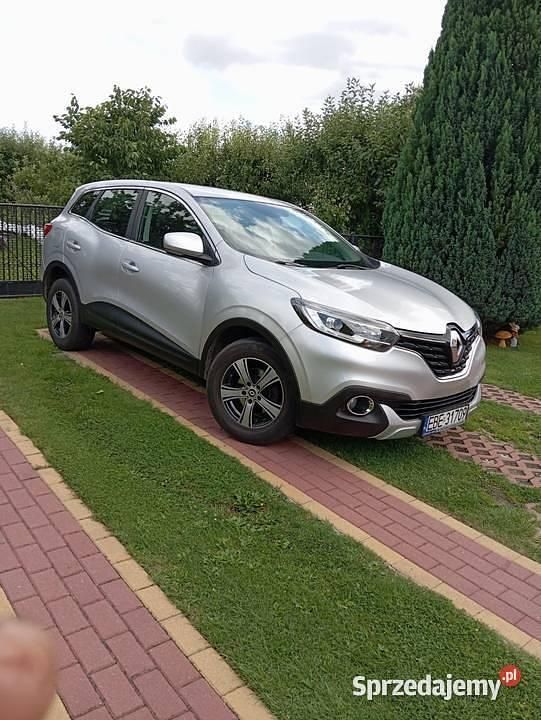 Srebrny Używany 2015 Renault Kadjar SUV | 38 500 zł (Dobra cena) - Obraz 1/4