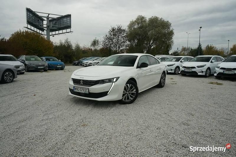 Biały (metalik) Używany 2022 Peugeot 508 Allure Sedan/Limuzyna | 74 400 zł (Uczciwa cena) - Obraz 1/4