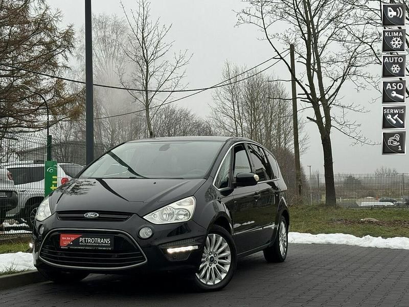 Czarny (metalik) Używany 2012 Ford S-MAX S Minivan | 25 900 zł (Dobra cena) - Obraz 1/4