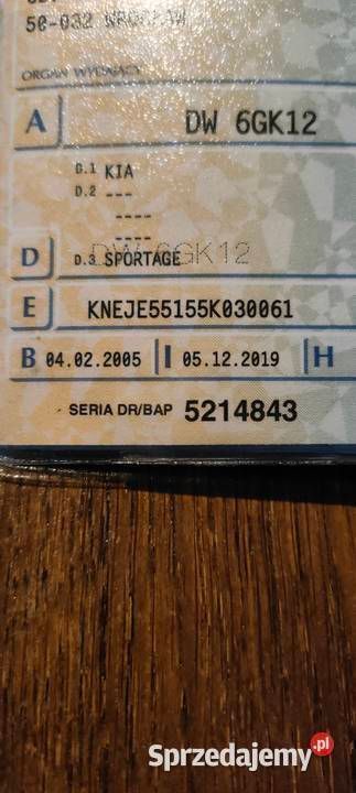 Używany 2005 Kia Sportage SUV | 10 500 zł (Dobra cena) - Obraz 1/4
