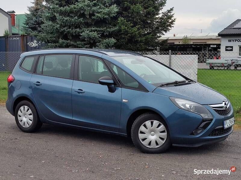 Granatowy Używany 2012 Opel Zafira Minivan | 32 900 zł (Dość drogi) - Obraz 1/4