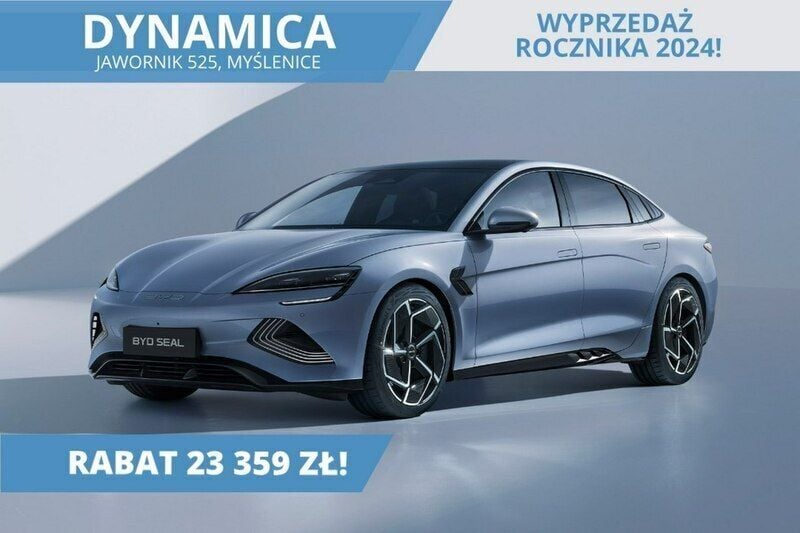 Niebieski (metalik) Nowe 2024 BYD Seal Sedan/Limuzyna | 212 541 zł - Obraz 1/3