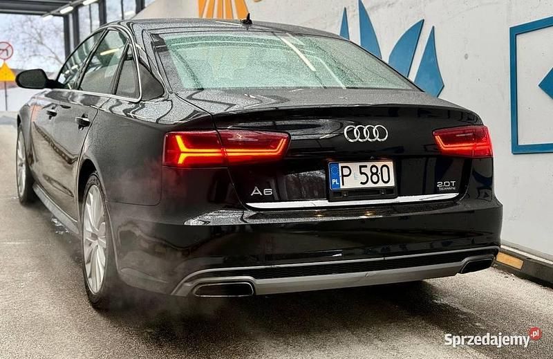 Używany Audi A6 252 KM (185 kW) 2016 Czarny Sedan/Limuzyna