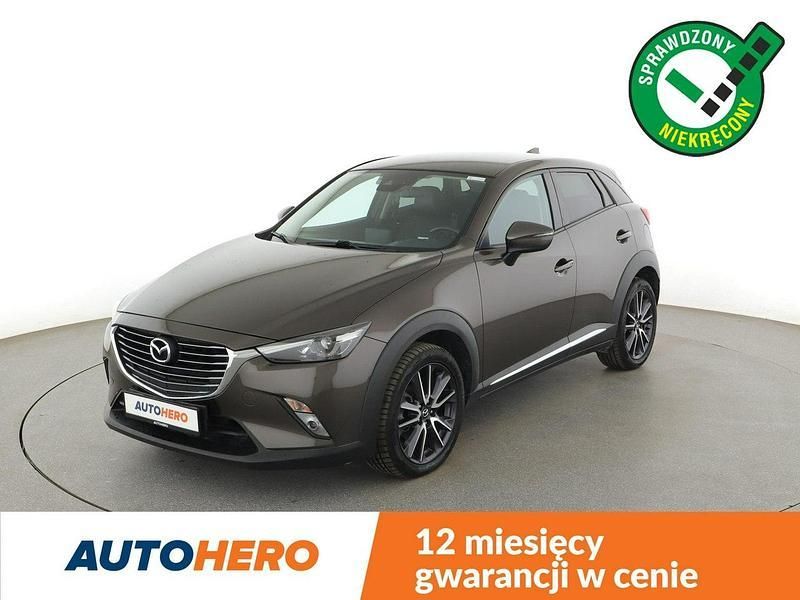 Brązowy Używany 2017 Mazda CX-3 SUV | 46 900 zł (Uczciwa cena) - Obraz 1/3