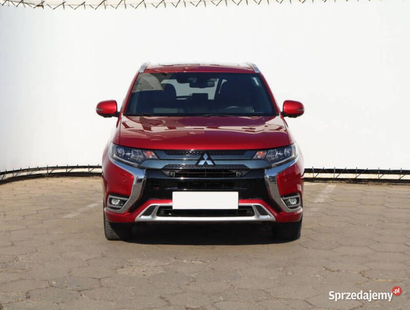 Czerwony Używany 2020 Mitsubishi Outlander P-HEV SUV | 107 999 zł - Obraz 1/4